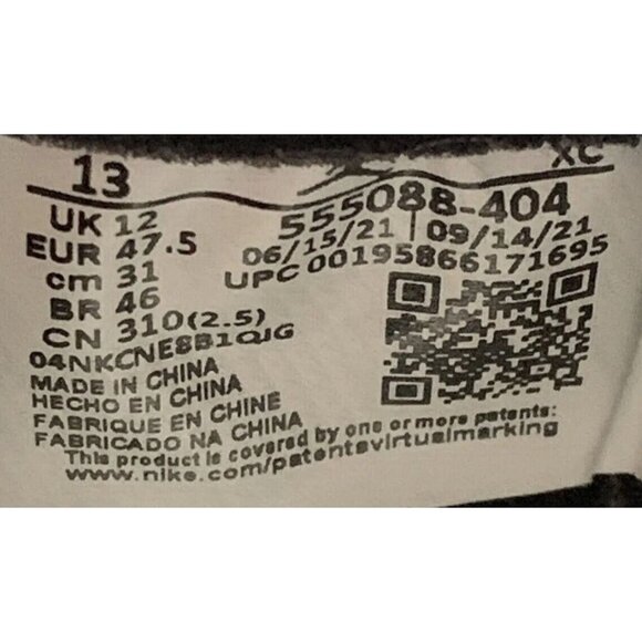 Nike Air Jordan 1 Retro OG High Dark Marina Blue Men's Size 13 OG Box 555088-404 - Picture 2 of 9